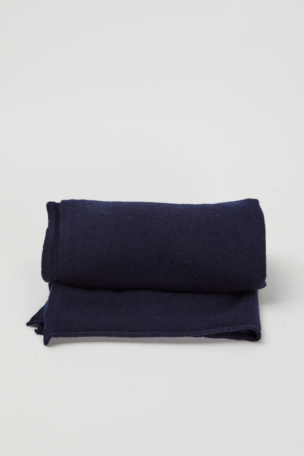 Drumohr Cashmere Scarf in Blue - 1