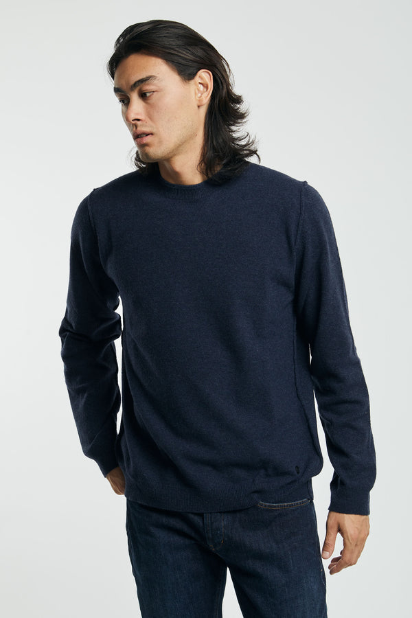 Woolrich Knitwear Crewneck Wool/Polyamide Blue - 7