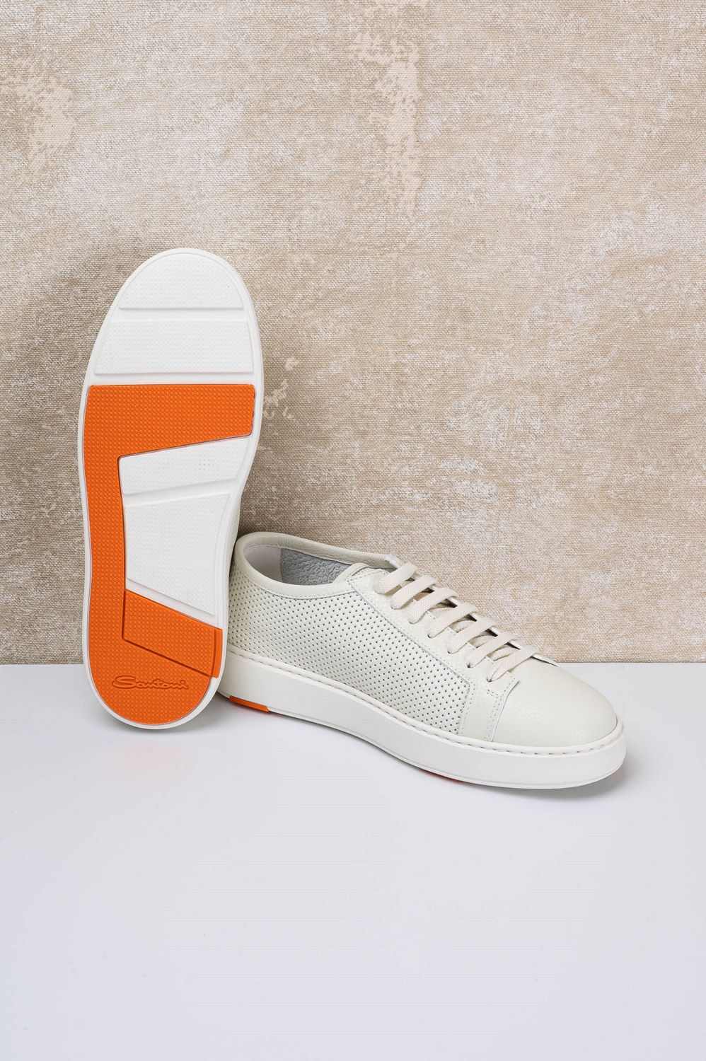 Perforated effect sneakers-5