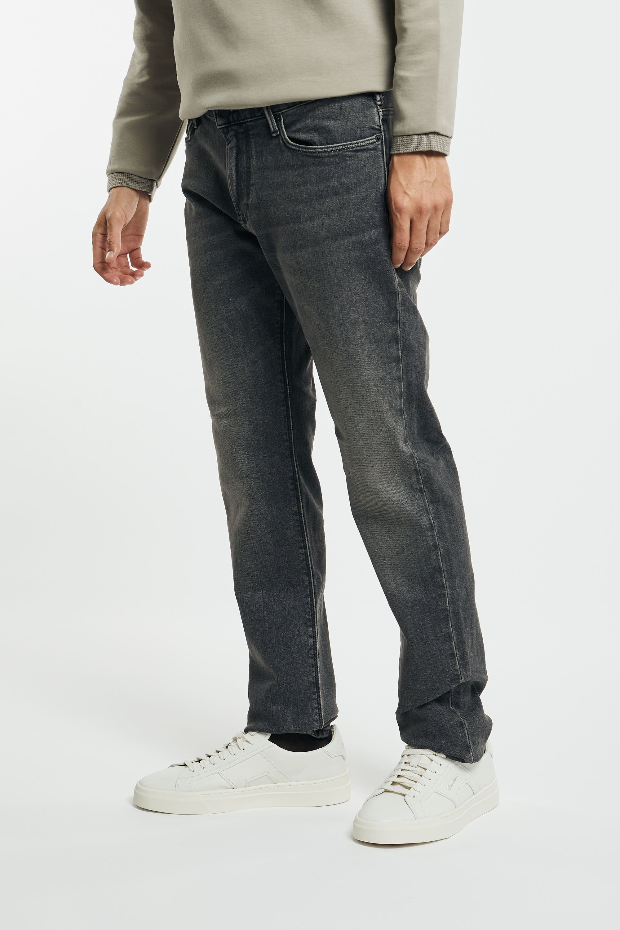 Jeans J06 slim fit in denim effetto vintage-3