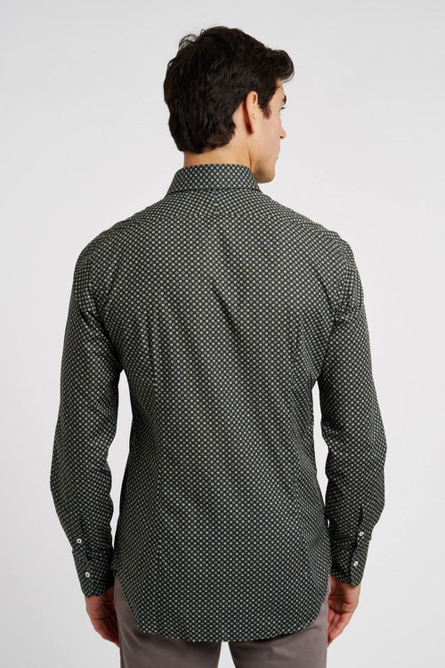 Alessandro Gherardi Green Cotton Shirt-2