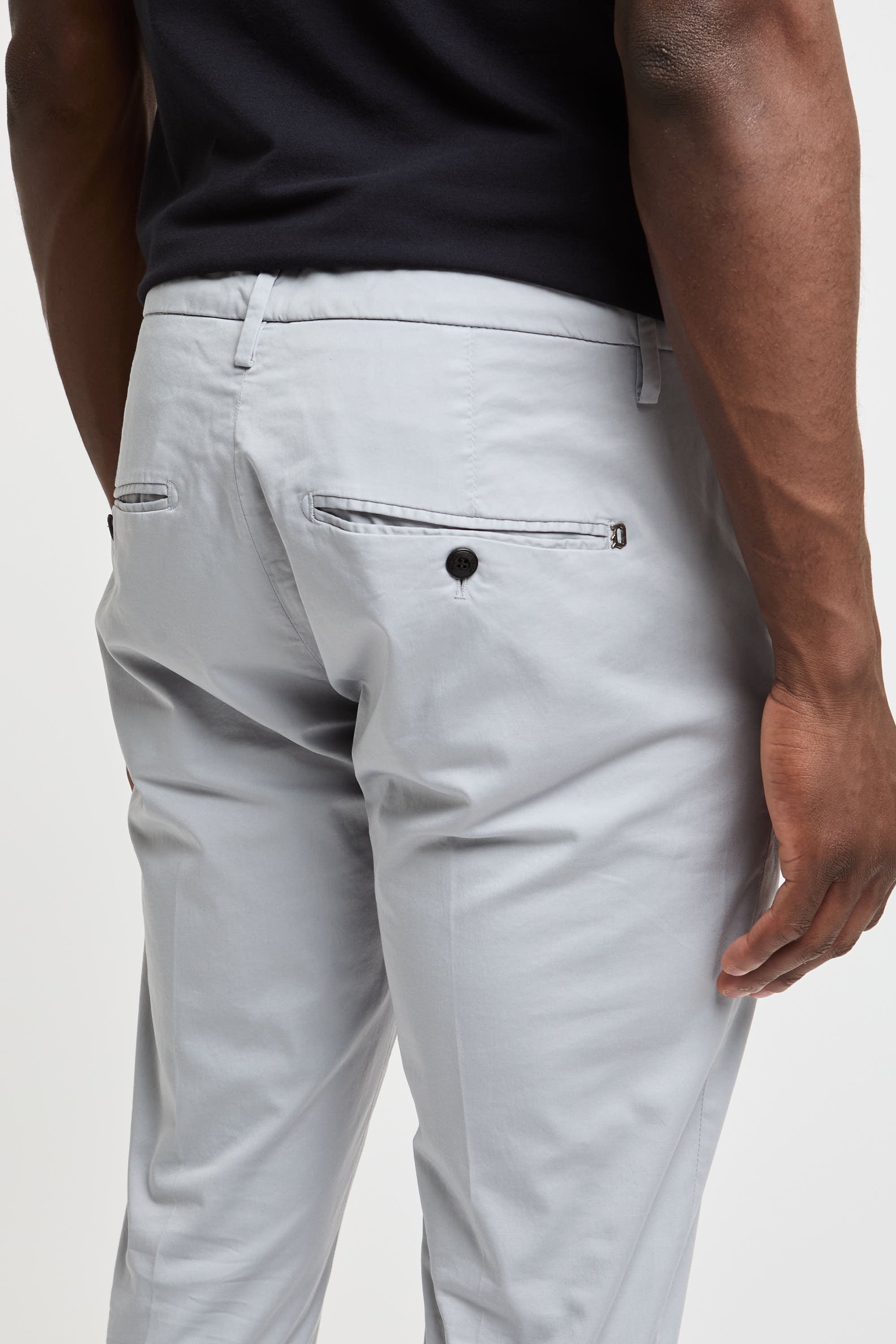 Dondup Gaubert Cotton Pants Grey-6