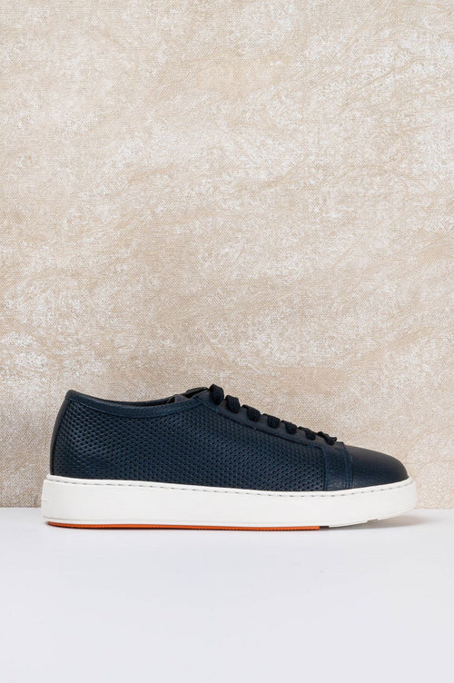 Perforated effect sneakers