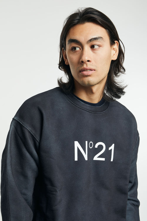 N°21 Blue Cotton Sweatshirt-2