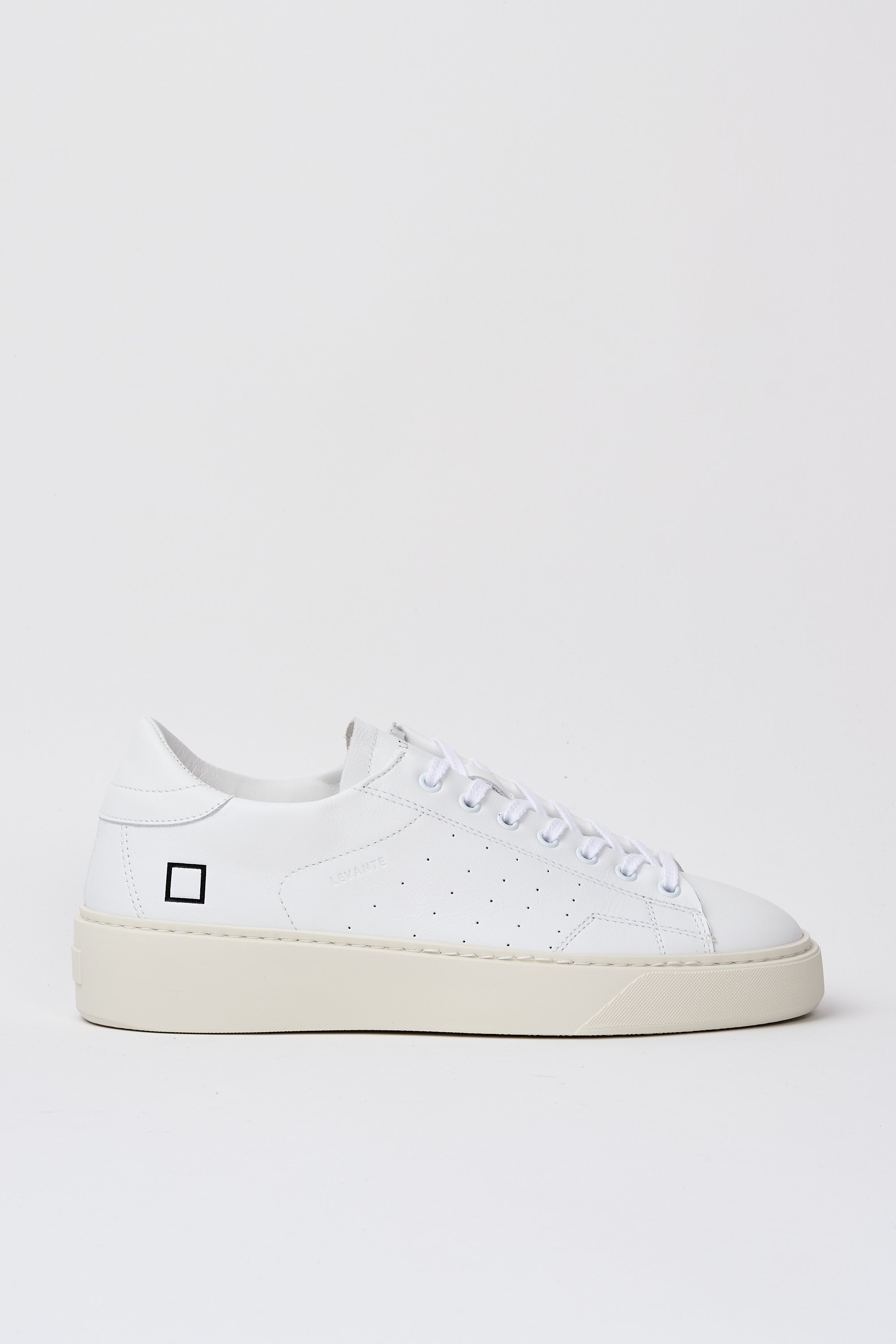D.A.T.E. Sneaker Levante Leather White-1