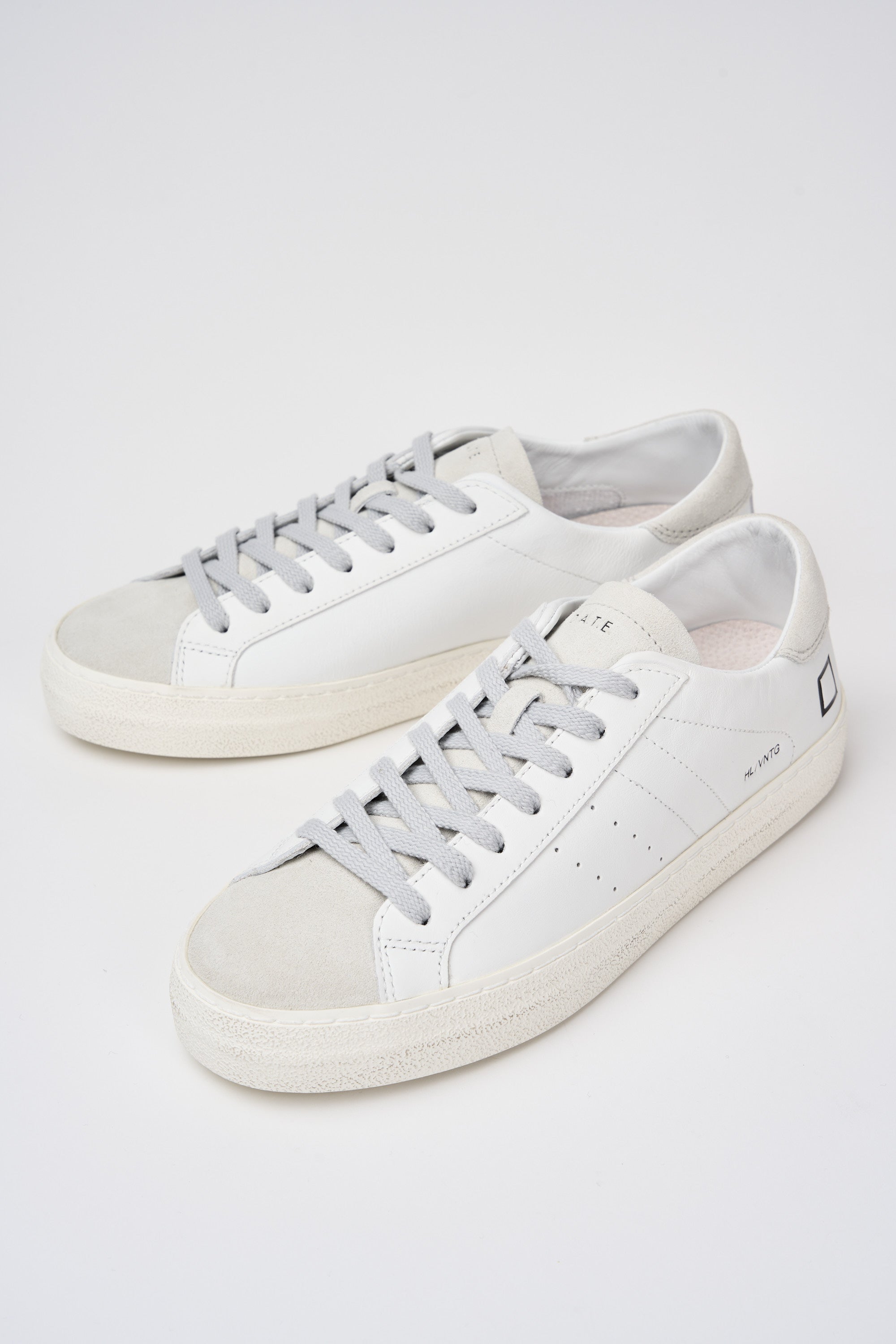 D.A.T.E. Sneaker Hill Low Vintage Leather/Suede White-7
