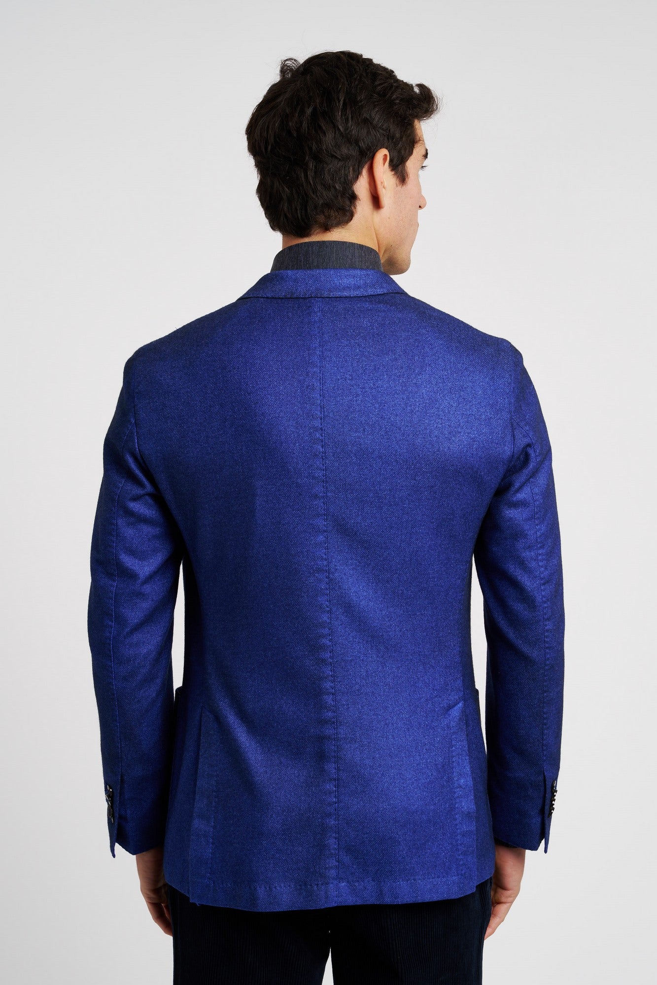 Gabriele Pasini Blue Jacket in Wool Cashmere Blend - 2